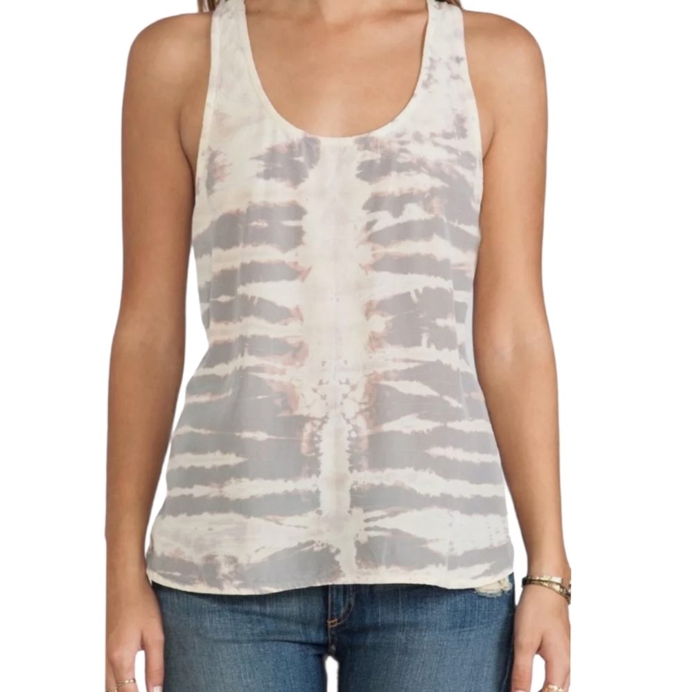 Gypsy 05 Global Village Tie Dye blush racer tank